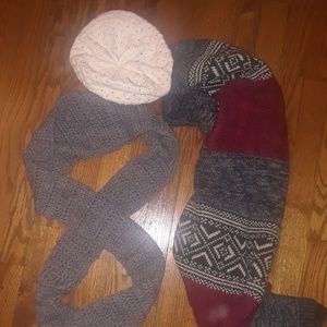 Scarfs n hat